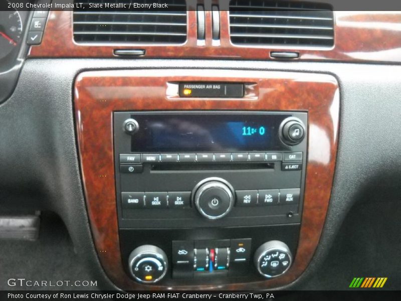 Slate Metallic / Ebony Black 2008 Chevrolet Impala LT
