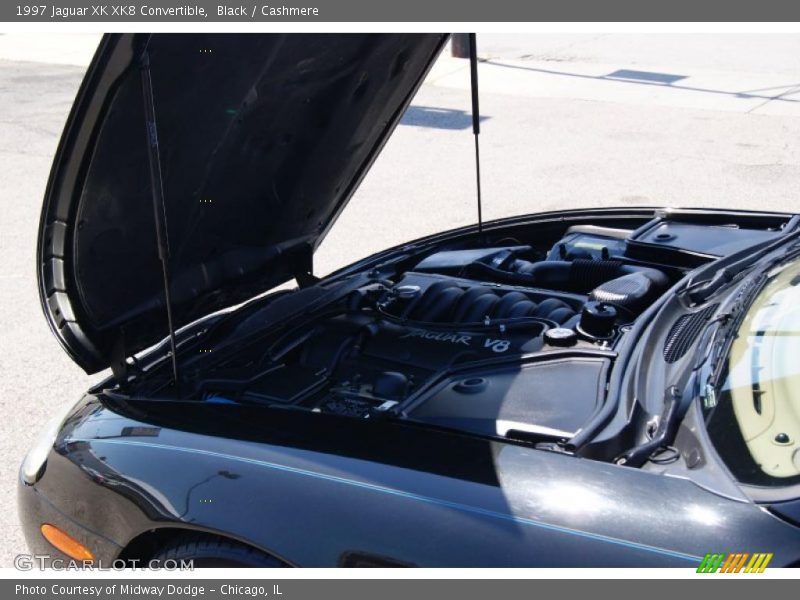 Black / Cashmere 1997 Jaguar XK XK8 Convertible
