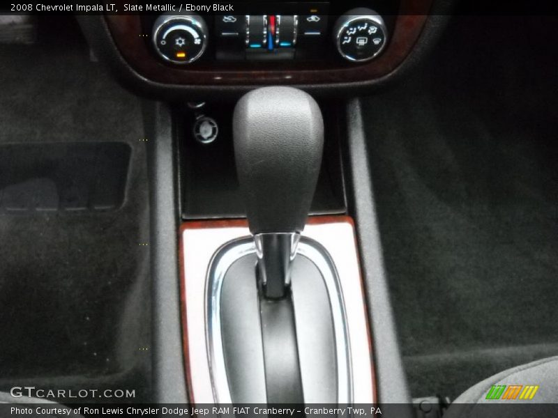 Slate Metallic / Ebony Black 2008 Chevrolet Impala LT