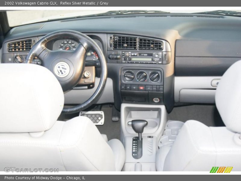 Reflex Silver Metallic / Grey 2002 Volkswagen Cabrio GLX