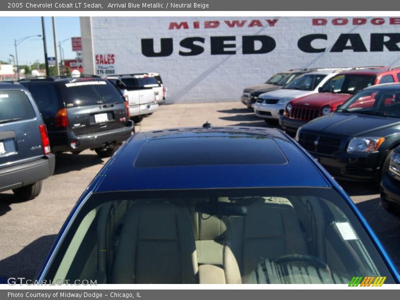 Arrival Blue Metallic / Neutral Beige 2005 Chevrolet Cobalt LT Sedan