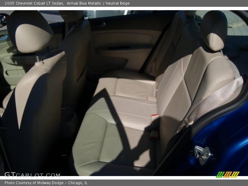 Arrival Blue Metallic / Neutral Beige 2005 Chevrolet Cobalt LT Sedan