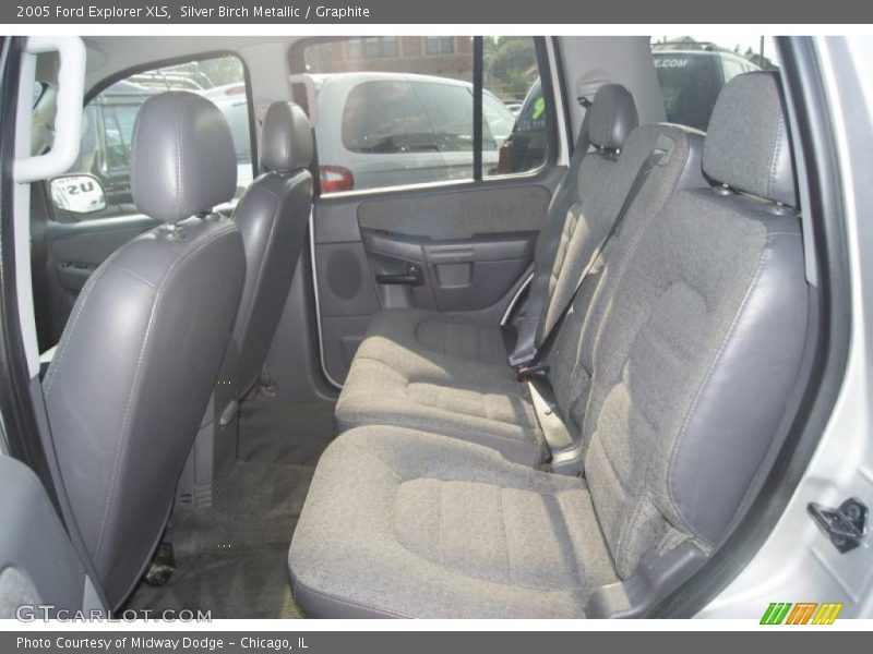 Silver Birch Metallic / Graphite 2005 Ford Explorer XLS