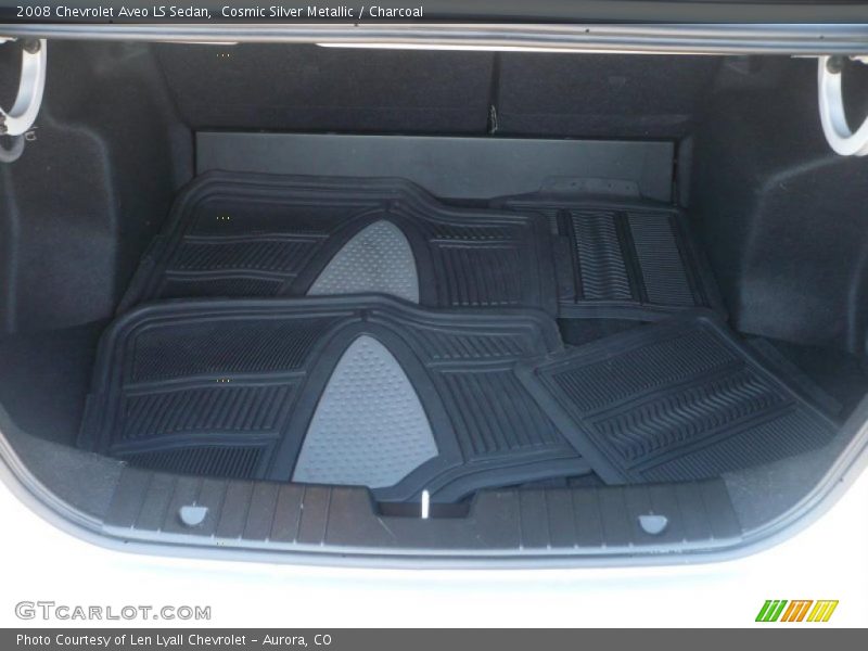 Cosmic Silver Metallic / Charcoal 2008 Chevrolet Aveo LS Sedan