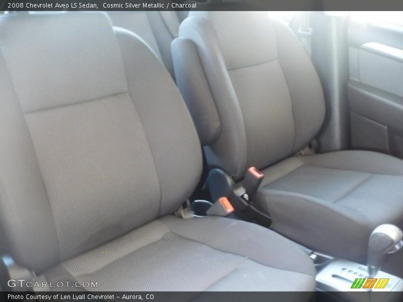Cosmic Silver Metallic / Charcoal 2008 Chevrolet Aveo LS Sedan