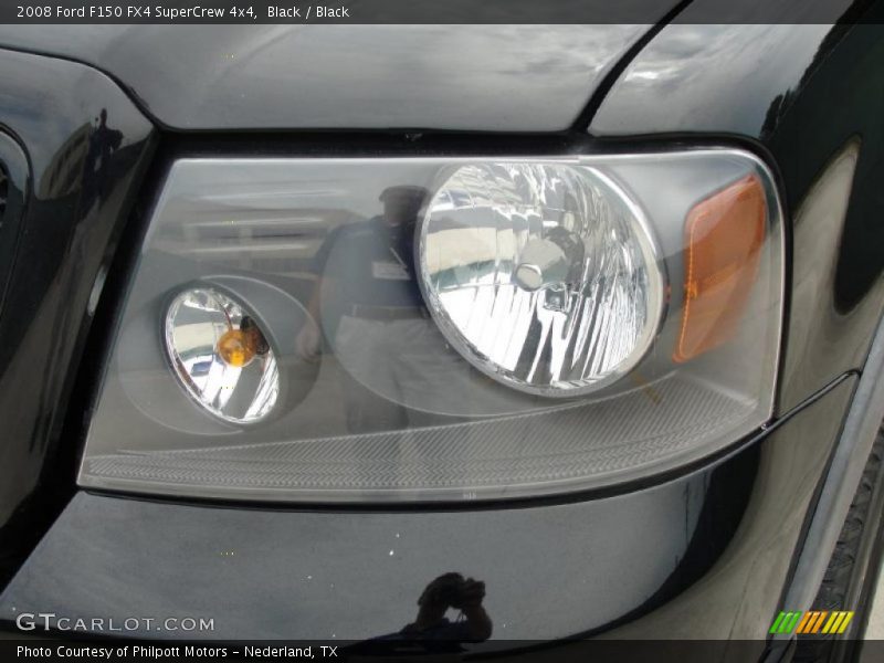 Black / Black 2008 Ford F150 FX4 SuperCrew 4x4