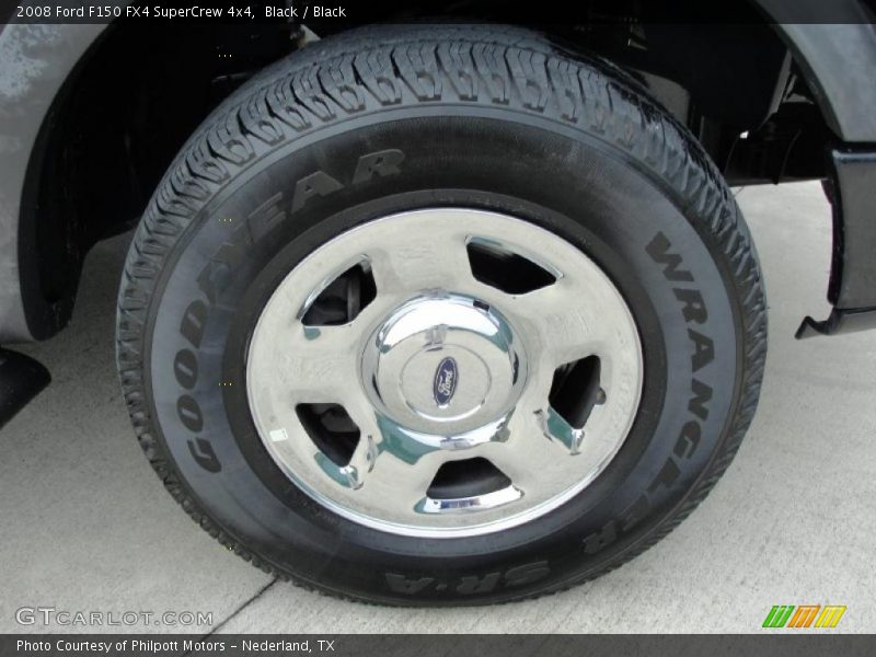 Black / Black 2008 Ford F150 FX4 SuperCrew 4x4