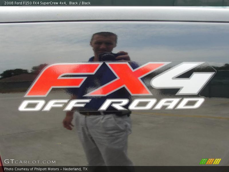 Black / Black 2008 Ford F150 FX4 SuperCrew 4x4
