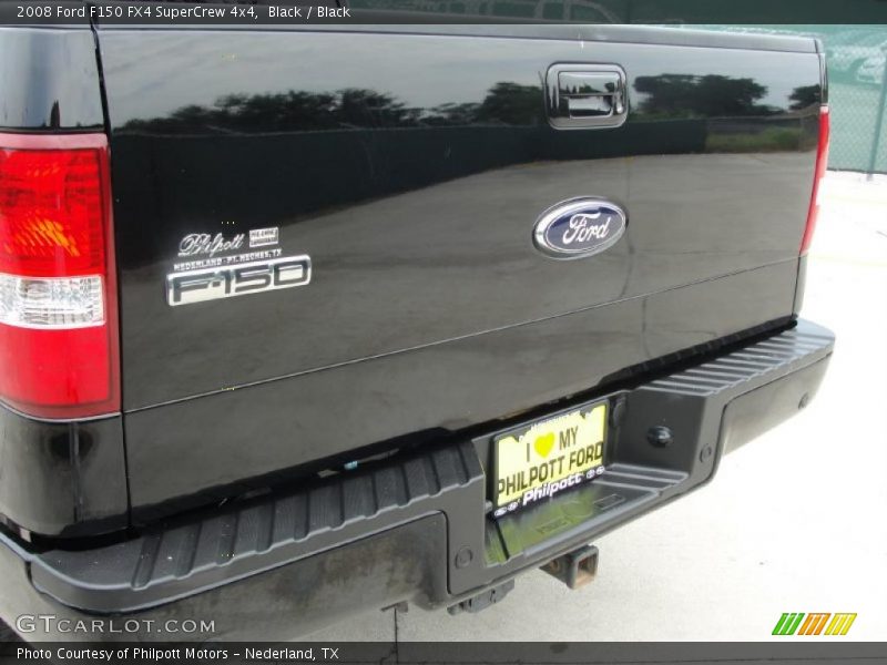 Black / Black 2008 Ford F150 FX4 SuperCrew 4x4