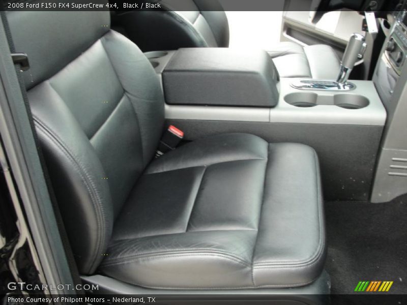 Black / Black 2008 Ford F150 FX4 SuperCrew 4x4