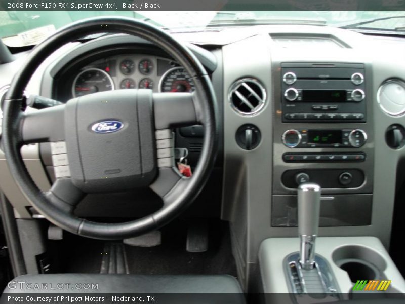 Black / Black 2008 Ford F150 FX4 SuperCrew 4x4