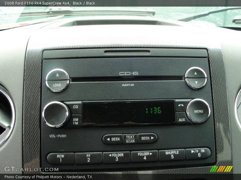 Black / Black 2008 Ford F150 FX4 SuperCrew 4x4