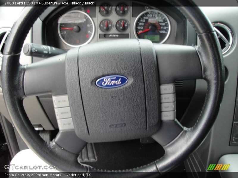 Black / Black 2008 Ford F150 FX4 SuperCrew 4x4
