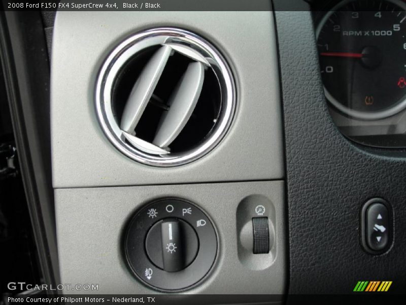 Black / Black 2008 Ford F150 FX4 SuperCrew 4x4