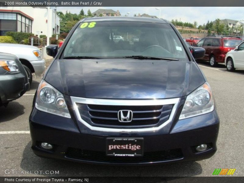 Baltic Blue Pearl / Gray 2008 Honda Odyssey Touring