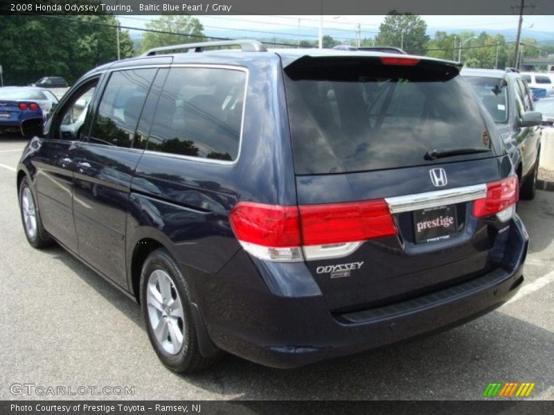 Baltic Blue Pearl / Gray 2008 Honda Odyssey Touring