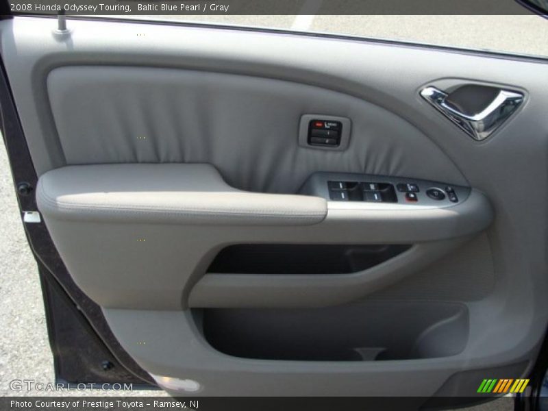 Baltic Blue Pearl / Gray 2008 Honda Odyssey Touring