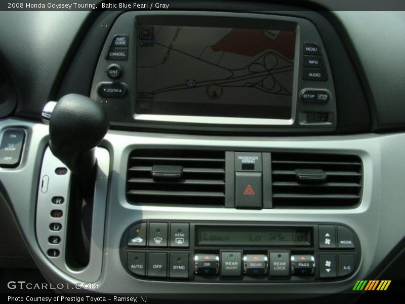 Baltic Blue Pearl / Gray 2008 Honda Odyssey Touring