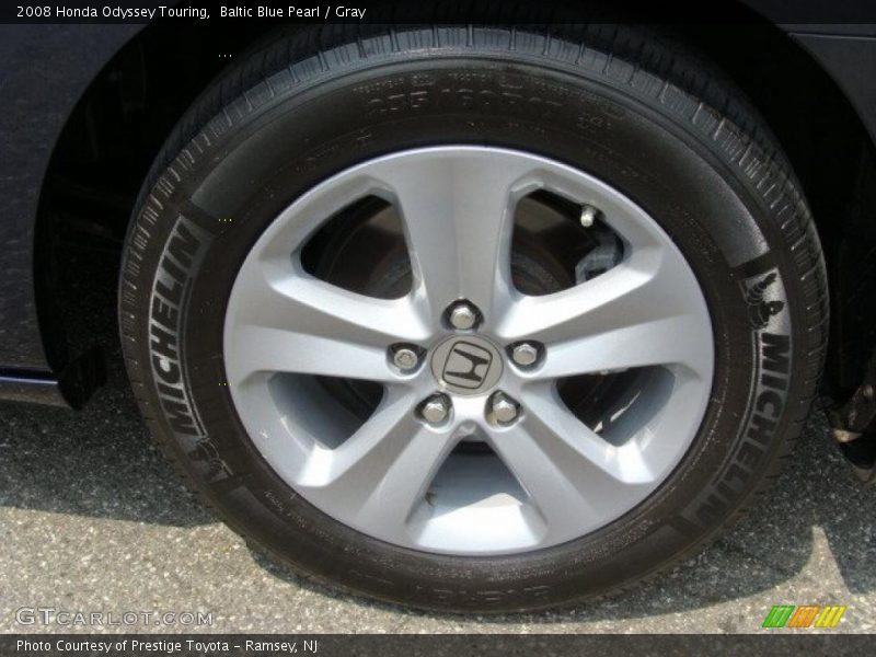 Baltic Blue Pearl / Gray 2008 Honda Odyssey Touring