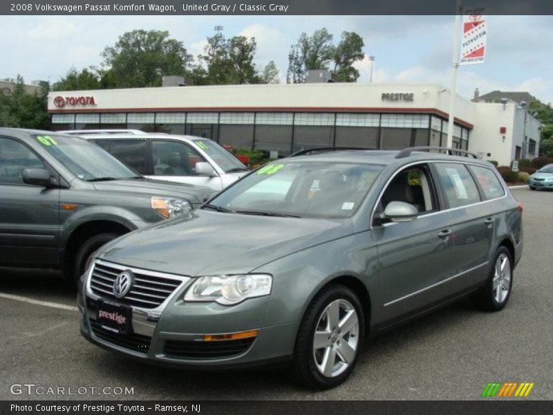 United Gray / Classic Gray 2008 Volkswagen Passat Komfort Wagon