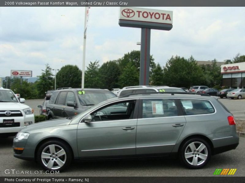 United Gray / Classic Gray 2008 Volkswagen Passat Komfort Wagon