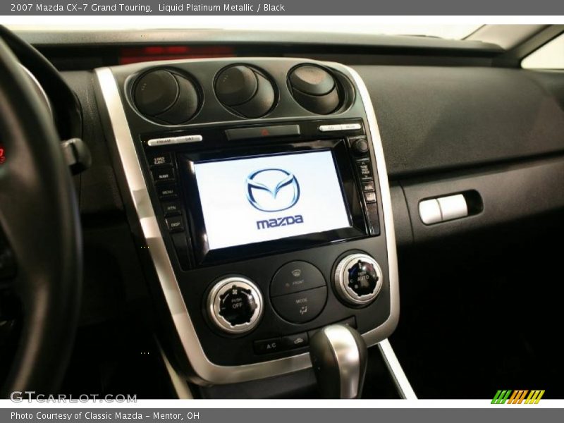 Liquid Platinum Metallic / Black 2007 Mazda CX-7 Grand Touring