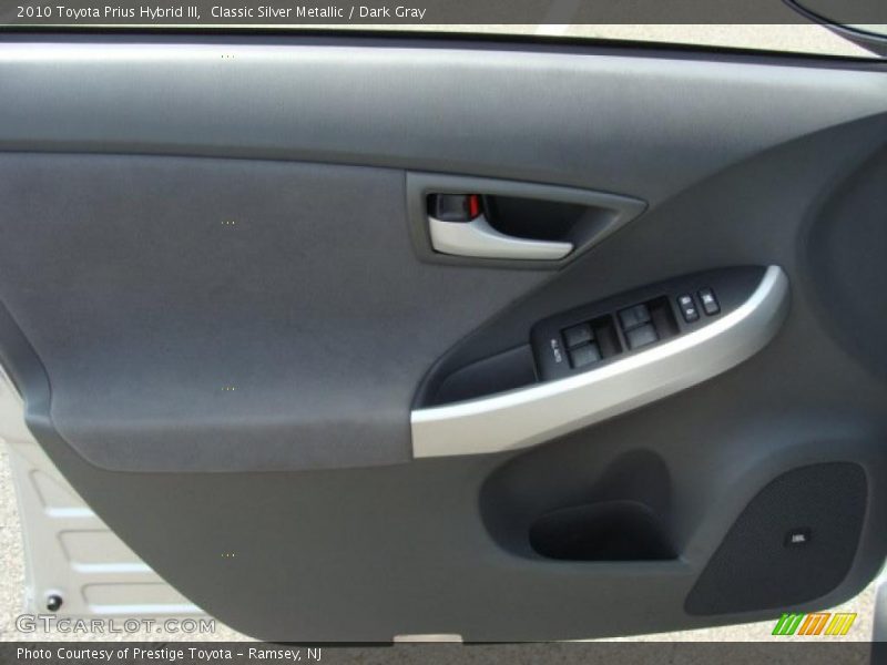 Classic Silver Metallic / Dark Gray 2010 Toyota Prius Hybrid III