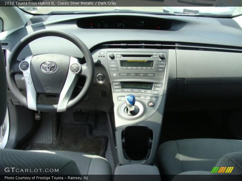 Classic Silver Metallic / Dark Gray 2010 Toyota Prius Hybrid III