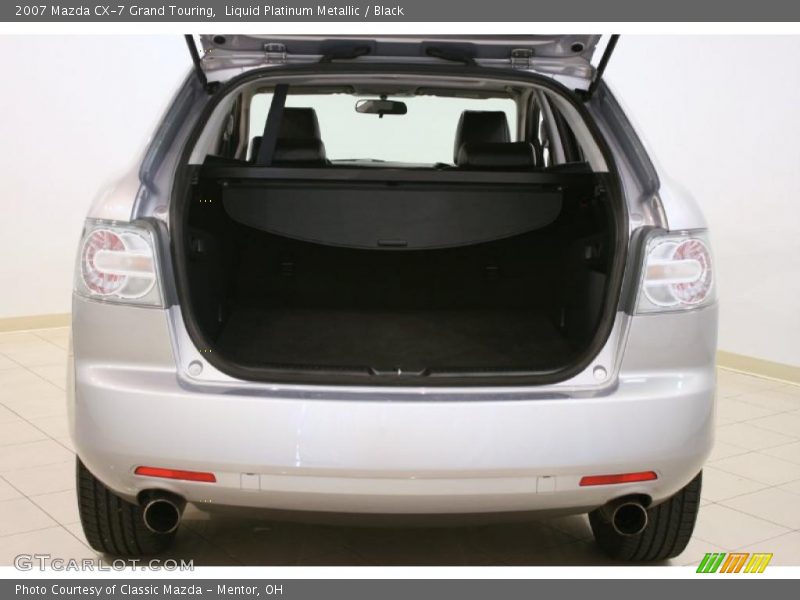 Liquid Platinum Metallic / Black 2007 Mazda CX-7 Grand Touring