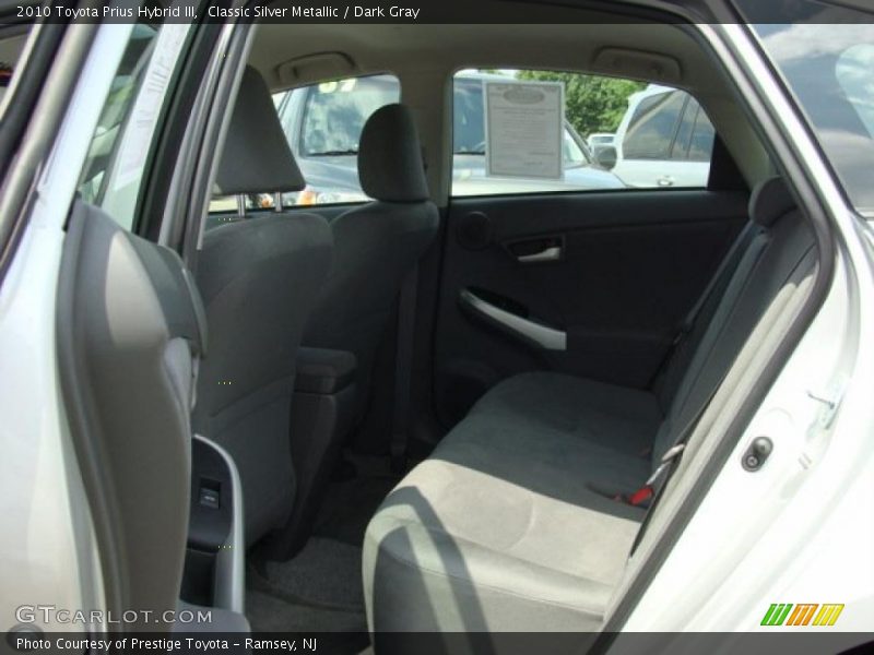 Classic Silver Metallic / Dark Gray 2010 Toyota Prius Hybrid III