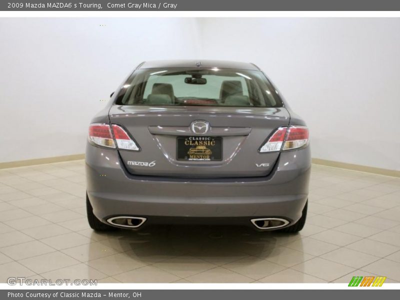 Comet Gray Mica / Gray 2009 Mazda MAZDA6 s Touring