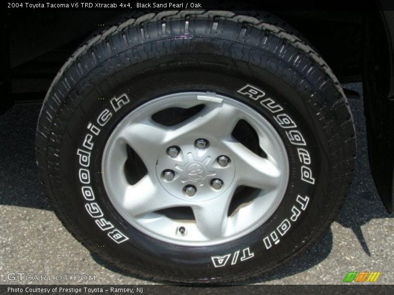 Black Sand Pearl / Oak 2004 Toyota Tacoma V6 TRD Xtracab 4x4