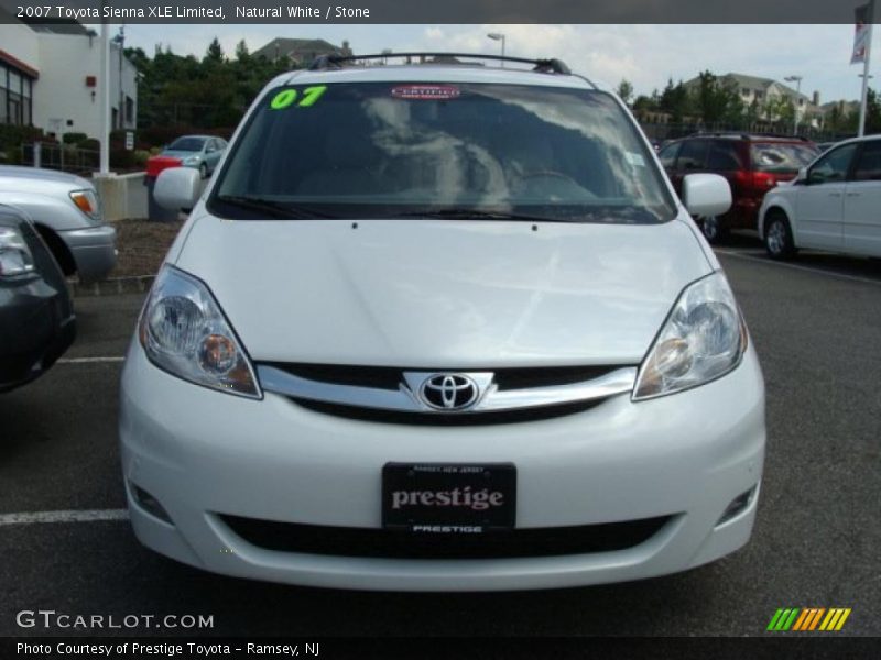 Natural White / Stone 2007 Toyota Sienna XLE Limited