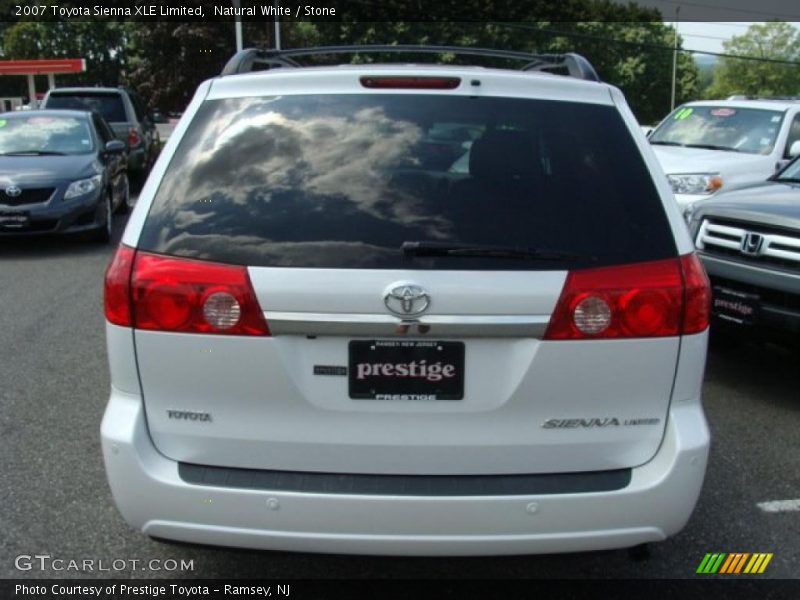 Natural White / Stone 2007 Toyota Sienna XLE Limited