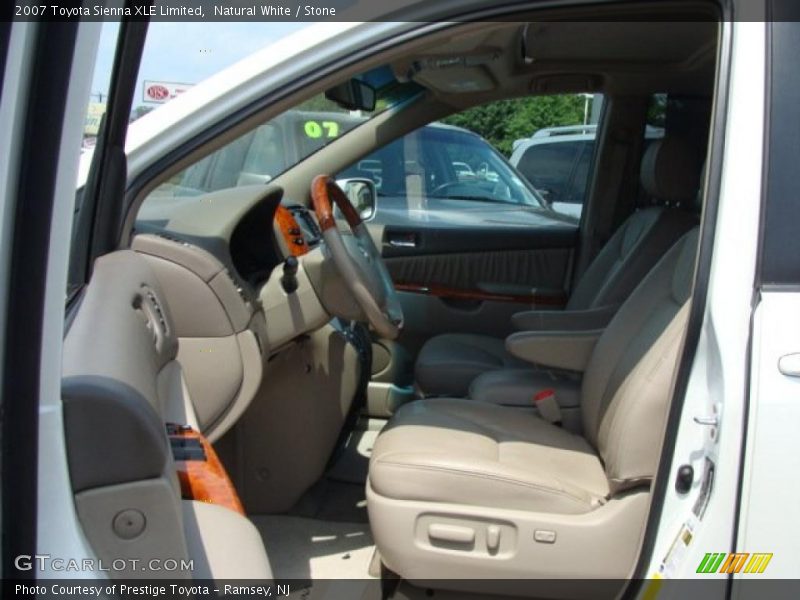 Natural White / Stone 2007 Toyota Sienna XLE Limited