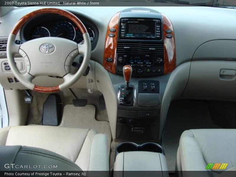 Natural White / Stone 2007 Toyota Sienna XLE Limited