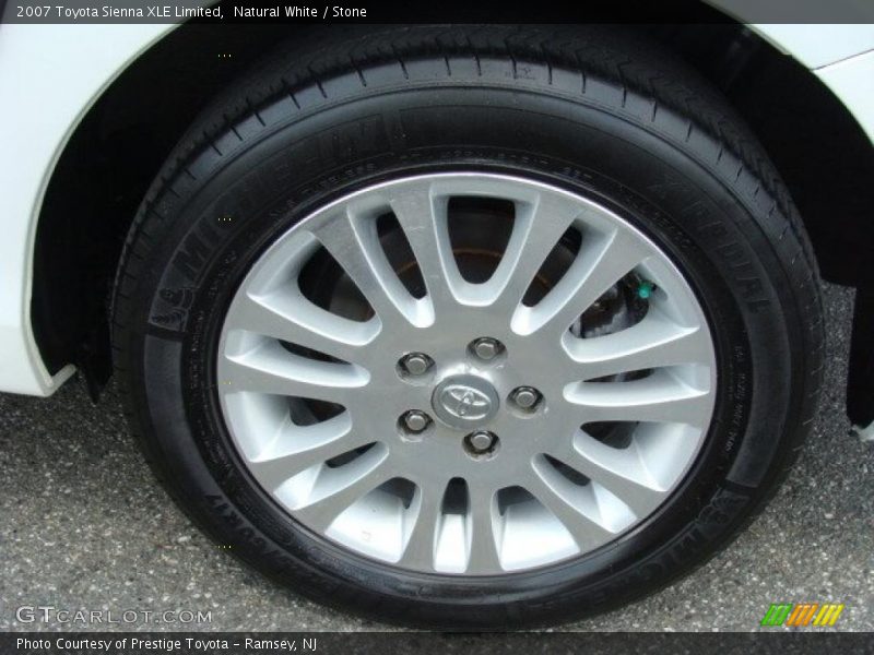 Natural White / Stone 2007 Toyota Sienna XLE Limited