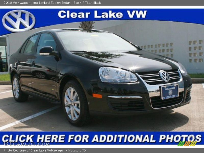Black / Titan Black 2010 Volkswagen Jetta Limited Edition Sedan