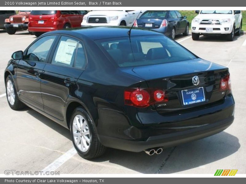 Black / Titan Black 2010 Volkswagen Jetta Limited Edition Sedan