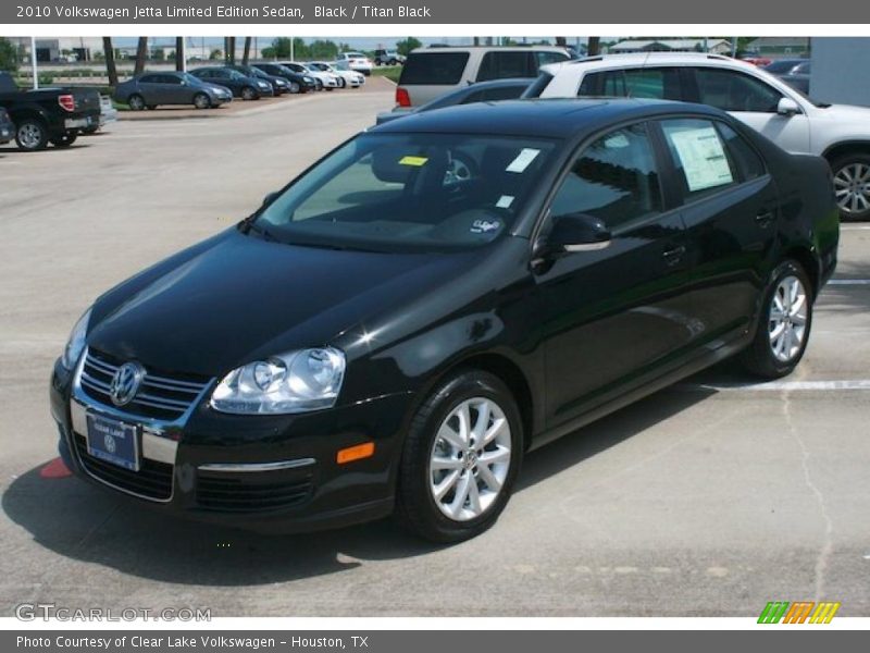 Black / Titan Black 2010 Volkswagen Jetta Limited Edition Sedan