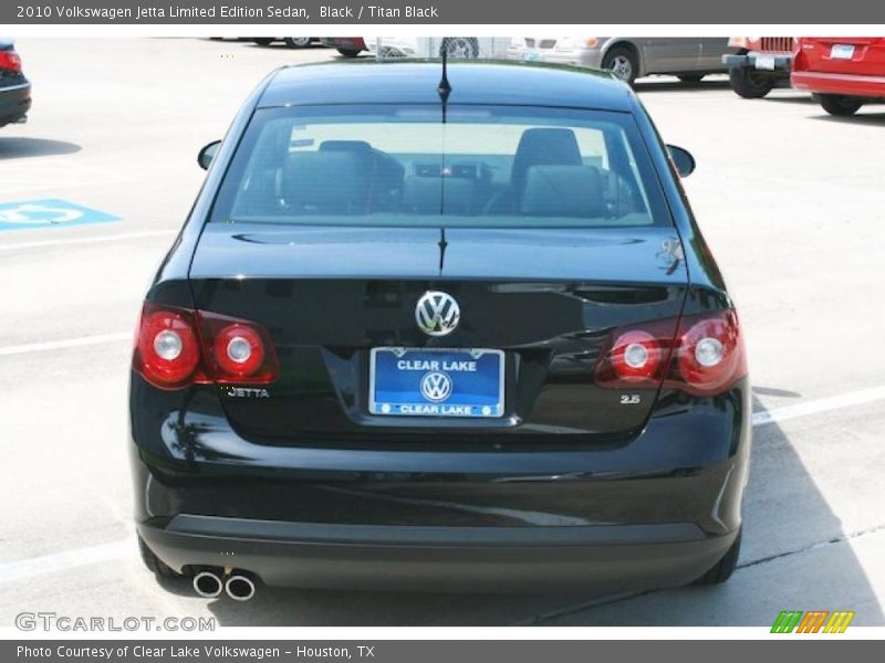Black / Titan Black 2010 Volkswagen Jetta Limited Edition Sedan
