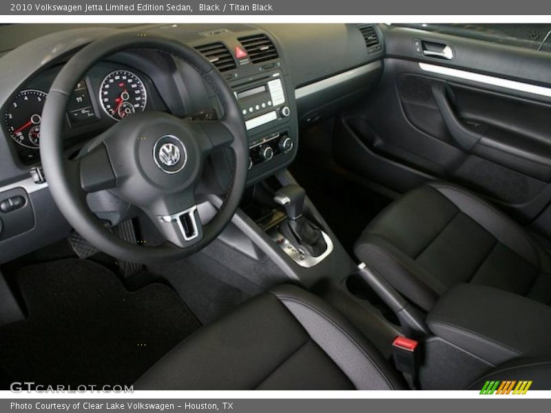 Black / Titan Black 2010 Volkswagen Jetta Limited Edition Sedan