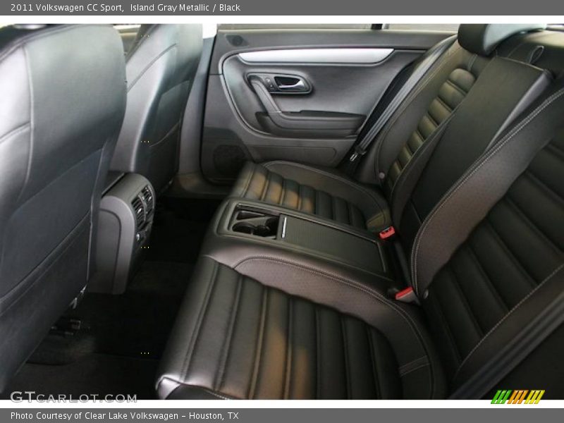 Island Gray Metallic / Black 2011 Volkswagen CC Sport