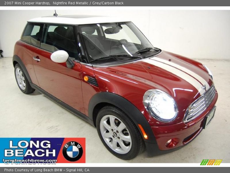 Nightfire Red Metallic / Grey/Carbon Black 2007 Mini Cooper Hardtop