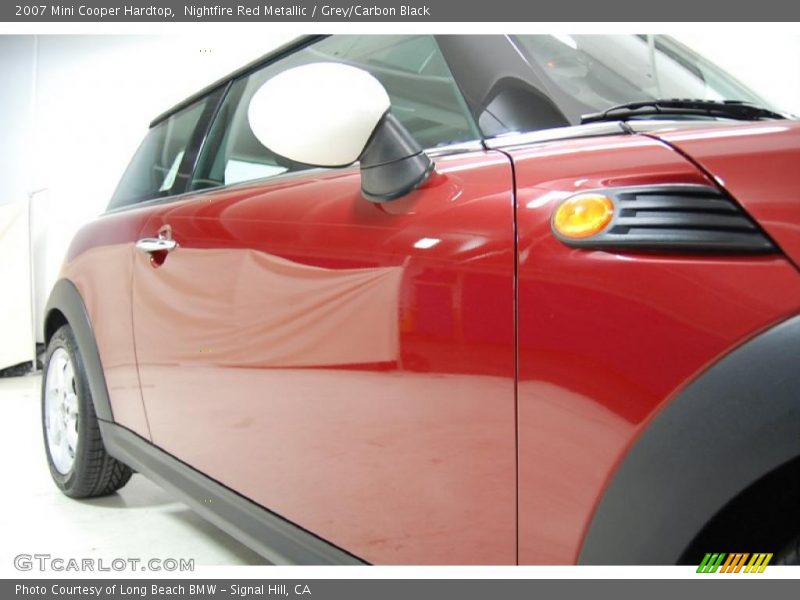 Nightfire Red Metallic / Grey/Carbon Black 2007 Mini Cooper Hardtop