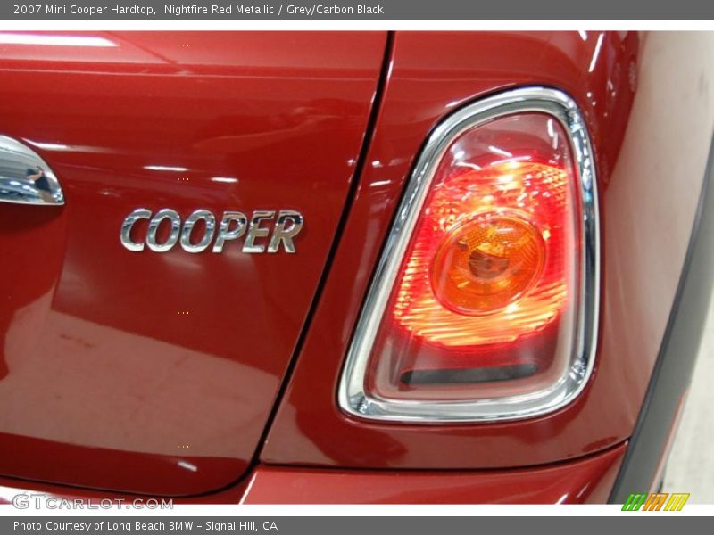 Nightfire Red Metallic / Grey/Carbon Black 2007 Mini Cooper Hardtop