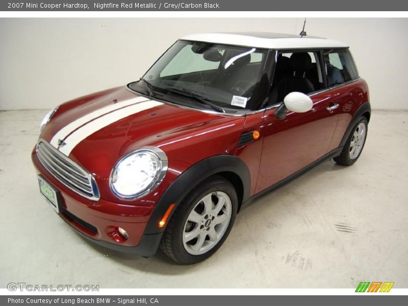 Nightfire Red Metallic / Grey/Carbon Black 2007 Mini Cooper Hardtop