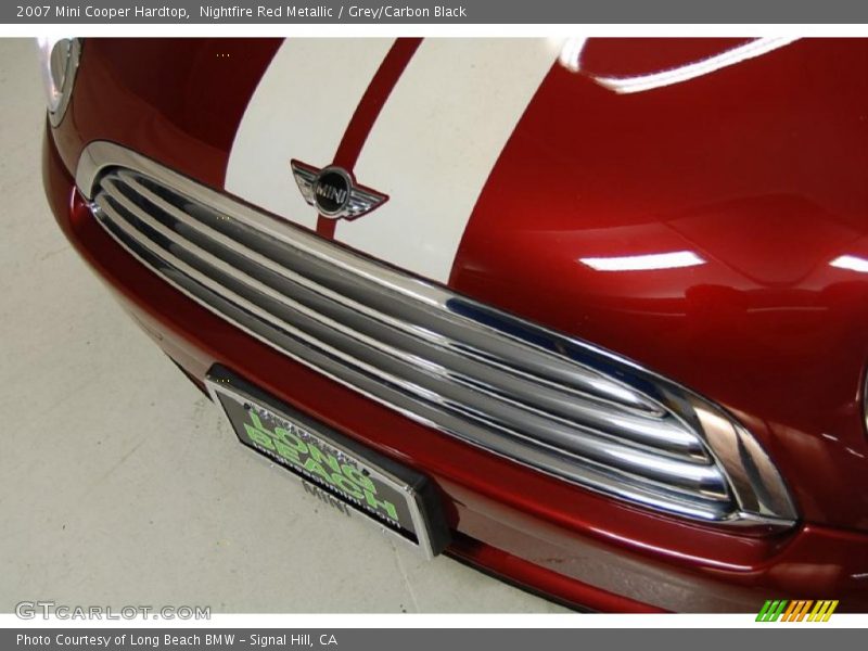 Nightfire Red Metallic / Grey/Carbon Black 2007 Mini Cooper Hardtop