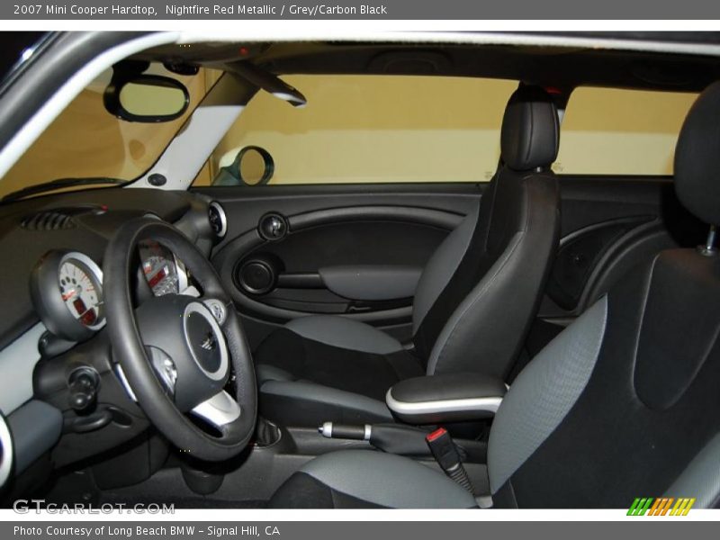 Nightfire Red Metallic / Grey/Carbon Black 2007 Mini Cooper Hardtop