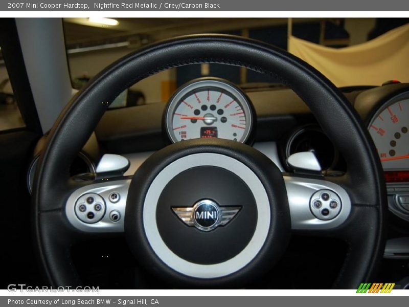 Nightfire Red Metallic / Grey/Carbon Black 2007 Mini Cooper Hardtop